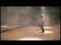 Michael Jackson dancing in his studio (amazing moonwalk) RARE